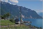 Montreux, der Lac Léman, Berge und auch noch, wenn auch nur klein, ein Zug, genauer, ein MOB Alpina auf dem Weg nach Zweisimmen. Dieses Panormami bietet die aussichtsplattform bei der Station Châtelard VD.
3. Juli 2017