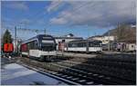 Der MVR ABeh 2/6 7508 erreicht als Regionalzug nach Les Avants Chernex.