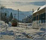Nicht nur in Konstanz, auch in Blonay hat es geschneit. 
9. Dez. 2012 (auf dem Weg zur Arbeit) 