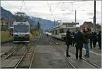 Grosser Bahnhof in Blonay und ein paar Worte für viel Geld: Abstimmungskompanie für die Finanzierung der Schweizer Bahnen.