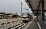 Vevey CEV / MVR - Nach sieben Wochen fahren die Z�ge wieder,  auch wenn am Abend erneut ein unbequemer Bus Service eingerichtet wurde. Das Bild zeigt den CEV MVR ABeh 2/6 7506 der in Vevey als R 35  1419 nach Les Pleiades auf die Abfahrt wartet. Wie man auch aus dieser Perspektive sieht sind noch weiter Bauarbeiten im Gang, bis der Bahnhof ganz fertig gestellt ist, insbesondere der Bahnsteig links im Bild.

16. August 2026