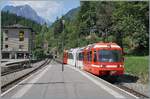 Kurz darauf erreicht der TMR BDeh 4/8 N� 21 von Vallorcine kommend Ch�telard Fronti�re. Mit diesem Zug fuhr ich zur�ck nach Martingy, und staunte, ob all der Reisenden, die die unglaublich sch�nen Landschaft schlafend oder aufs Handy starrend unbeachtet liesen...

11. Juli 2026
