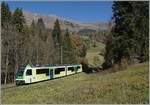 Und noch einmal der TPC ASD ABe 4/8 472; nun als R71 440 von Aigle nach Les Diablerets kurz nach Vers-l'Eglise. 

14. Oktober 2025