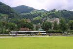 Die St.Galler S-Bahn Linie S9 (Wil - Wattwil): THURBO GTW 2/6 726 in Wattwil.