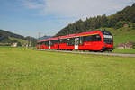 ABe 4/12 1003 „Walzer“ S23 Gossau SG - Wasserauen 10.08.2020 zwischen Jakobsbad und Gonten 