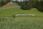 Turbo-GTW RABe 526 auf der Tösstalbahn zwischen Fischenthal und Gibswil.