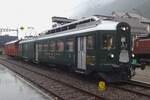 SBB 1646 steht am ganz verregneten 19.September 2019 in Erstfeld während der einzige Ausgabe des bahnhofsfestes  Bahnen am Gotthard . 