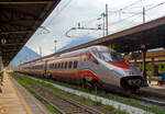 Der Trenitalia  Frecciargento“  ETR 610.011 (ETR von italienisch ElettroTreno Rapido) der 1.