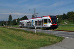 SBB: GTW RABe 520 003-0 von Stadler Rail bei Hitzkirch auf der Fahrt nach Luzern am 3.