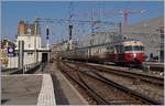 Der SBB RAe TEE II 1053 erreicht von Aarau kommend den Bahnhof Lausanne.
