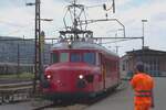 Am 21 Mai 2022 treft Roter Pfeil 1001 ins Depot von OLten ein als Pendelzug vons bahnhof Olten anlasslich die feiern des 175 Jahresjubiläum der Eisenbahnen in die Schweiz.