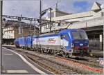 Zwar verkehren RailCare Rem 476 von Genève nach Vufflens-la-Ville und weiter dem Jurasüdfuss entlang, aber in Lausanne sind Vectron-Loks ziemlich selten.