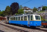   Elektrischer Zahnradtriebwagen Bhe 2/4 203 (ex BChe 2/4) der Transports Montreux-Vevey-Riviera (MVR), ex Montreux–Territet–Glion–Rochers-de-Naye-Bahn (MTGN), ex