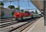 ie SBB Aem 940 007-8 (Aem 91 85 4 940 007-8 CH-SBBI) verlässt mit ihrem Testzug den Bahnhof von Spiez in Richtung Interlaken. 

19. August 2020