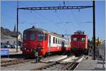 Der Steuerwagen ABt 375 (ABt 50 85 80 33 325-7) des bereits erwähnten, in Sentier-Orient abgestellten  Schülerzugs  und der Travys Tem 2/2 III (97 85 1220 329-7).

24. März 2022