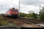 DB Regio 143 947-0 mit einem Regional-Express (gesichtet Berlin Wuhlheide, 23.08.2008)
<br><br>
- Update: ++ 05.10.2018 bei Fa. Bender, Opladen