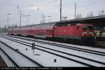 DB 143 868-9 mit dem RB14 nach Nauen (DB Regio AG - RL Nordost Cottbus, ZWS/ZDS/FMZ/TAV/SP + GPS; gesichtet Berlin Schönefeld, 13.01.2009 - Update: 23.07.2012 bei Fa.