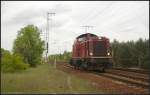 NeSA V 100 1041 Lz in der Berliner Wuhlheide (NVR-Nummer 92 80 1211 041-9 D-NESA, ex DB 211 041, gesehen 10.05.2012)