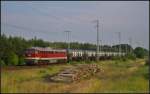 LEG 132 004 / 232 204 mit GATX-Kesselwagen am 20.06.2013 in der Berliner Wuhlheide