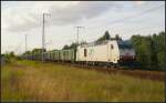 ITL 285 106 mit Hochbordwagen am 19.07.2013 in der Berliner Wuhlheide