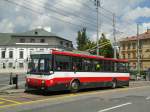 (128'517) - DPB Bratislava - Nr. 6259 - Skoda Trolleybus am 10. August 2010 in Bratislava, Hodzovo Nam.