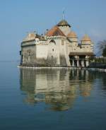 Eine klassische Aufnahme des Chteau de Chillon  (16.04.2010)