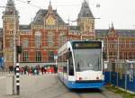 GVBA TW 2086 Stationsplein Amsterdam Centraal Station 20-11-2013.