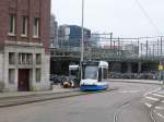 GVBA TW 2137 Stationsplein, Amsterdam Centraal Station 15-07-2014.