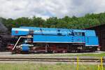 Leider passiv wegen Kesselfristablauf steht 477 043 ins Eisenbahnmuseum von Luzna u Rakovnika am 12 Juni 2022.