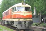 T678 0012 steht am 13 Mai 2012 ins Tsjechischen Eisenbahnmusrum in Luzna u Rakovnika.