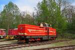 Am 11 Mai 2024 steht T444 162 ins Eisenbahnmuseum von Luzna u Rakovnika.