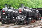 CSD 433 049 steht am 13 Mai 2012 ins Eisenbahnmuseum in Luzna u Rakovnika.
