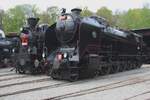 d-eisenbahnmuseum-lun-u-rakovnka-3/851790/frisch-renoviert-steht-464102-usata-uhu Frisch renoviert steht 464.102 'Usata' (Uhu) am 11 Mai 2024 ins Eisenbahnmuseum in Luzna u Rakovnika.