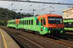 GW Train Regio 845 404 'Joz�f' verlasst als RB nach Zatec Usti nad Labem hl.n. GW Train Regio, Regiojet und Arriva Vlaky setzen ex-DB 628er ein und haben diese inzwischen in die Baureihe 845 umnumeriert.