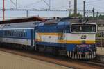 Vom Zug aus könnte am 30 Mai 2025 CD 754 019 samt Rychlyk nach Linz Hbf aufgenommen werden in Veseli nad Luznici.