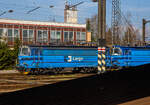 Die beiden elektrischen Lokomotiven für Wechselstrom (25 kV/50 Hz) 240 063-8 (CZ-ČDC 91 54 7 240 063-8) und die 240 060-4 (CZ-ČDC 91 54 7 240 060-4) der ČD Cargo, a.s.