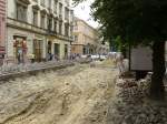 Sichovykh Stril'tsiv strasse L'viv (lemberg), Ukraine 18-06-2013.