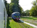 Diesellokomotive TU2 087 der Kindereisenbahn.