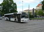 Ushi BM  Neoplan N4015NF Bus Prospekt Svobody in Lviv, Ukraine 28-05-2015.