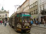 TW 1066 Rynokplatz, Lviv, Ukraine 08-05-2014.