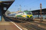 IC nach Sopron verlässt, von 471 003 gefúhrt, Budapest-keleti am 10 September 2018.