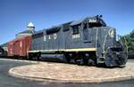 Diesellok GP 9 No.3684 im Baltimore & Ohio Museum Baltimore USA am 28.05.1999.